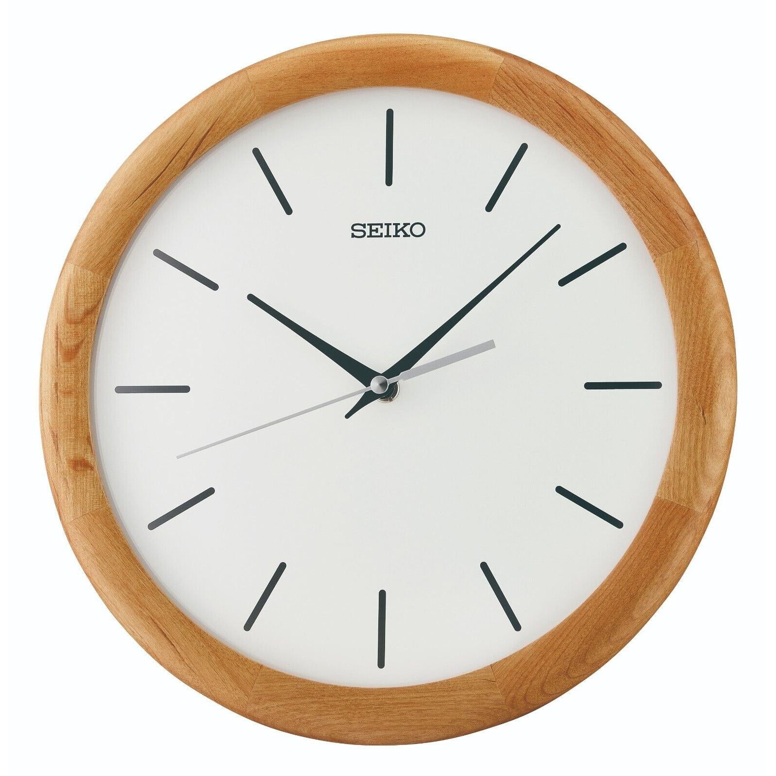 Seiko Wooden Wall Clock