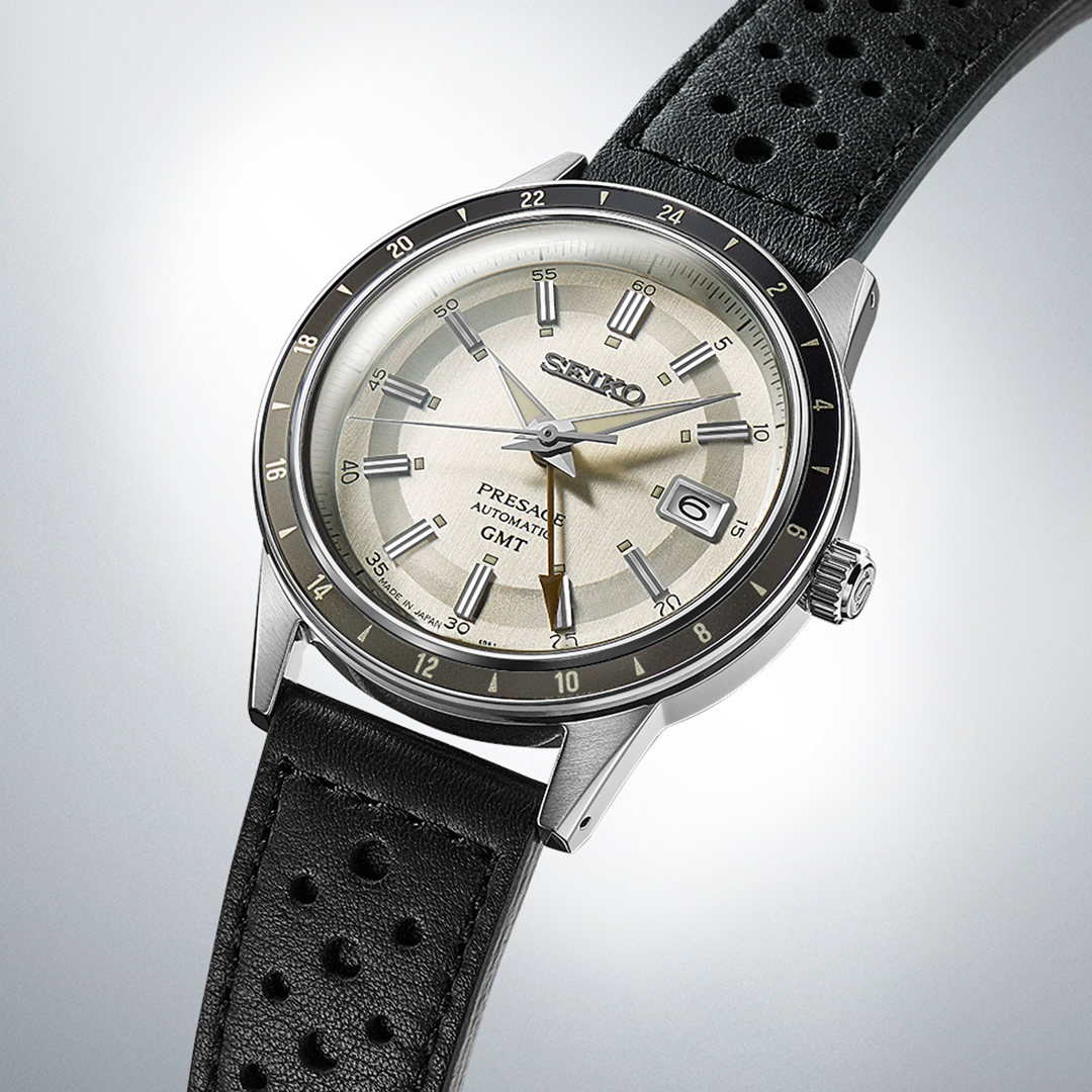 Presage ‘Stone’ Style 60s Road Trip GMT