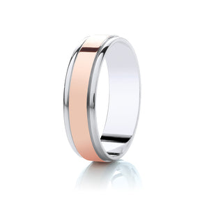 Arg&9ctr 5mm lght trad court dia-cut wedd band