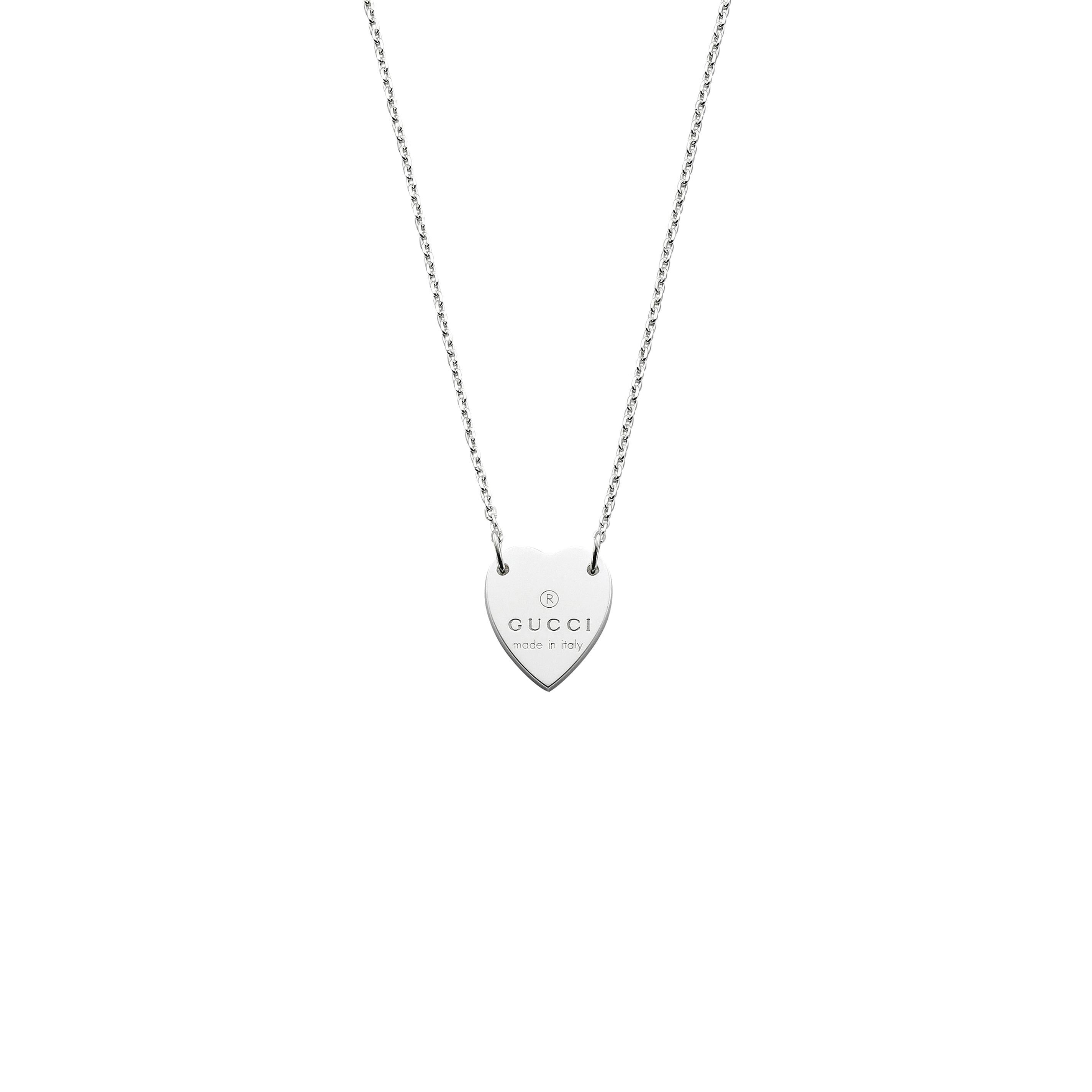 TRADEMARK NECKLACE WITH HEART PENDANT