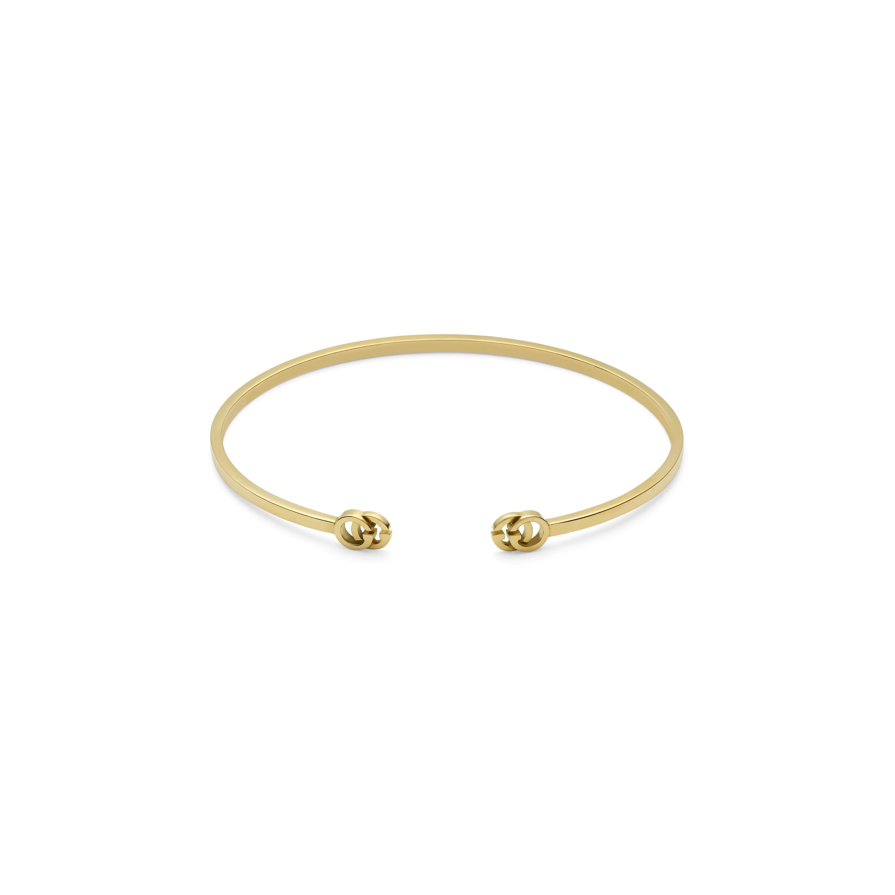 GG RUNNING YELLOW GOLD CUFF