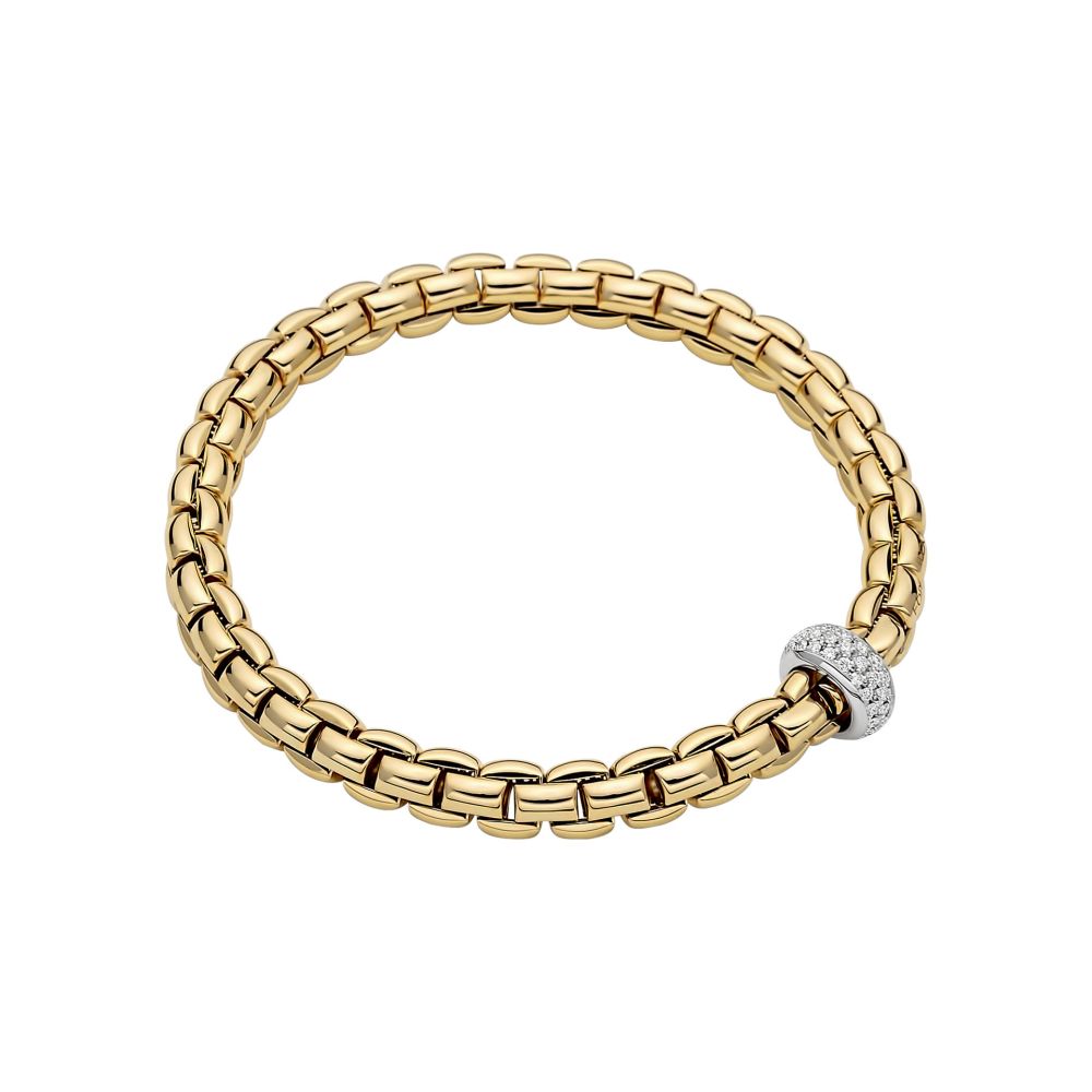Eka 18ct Gold Yellow and White Gold Bracelet