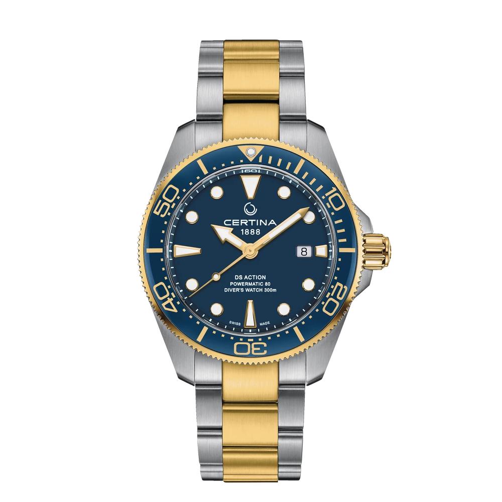 DS Action Blue Dial/Bzel SS&PVD Auto BLT