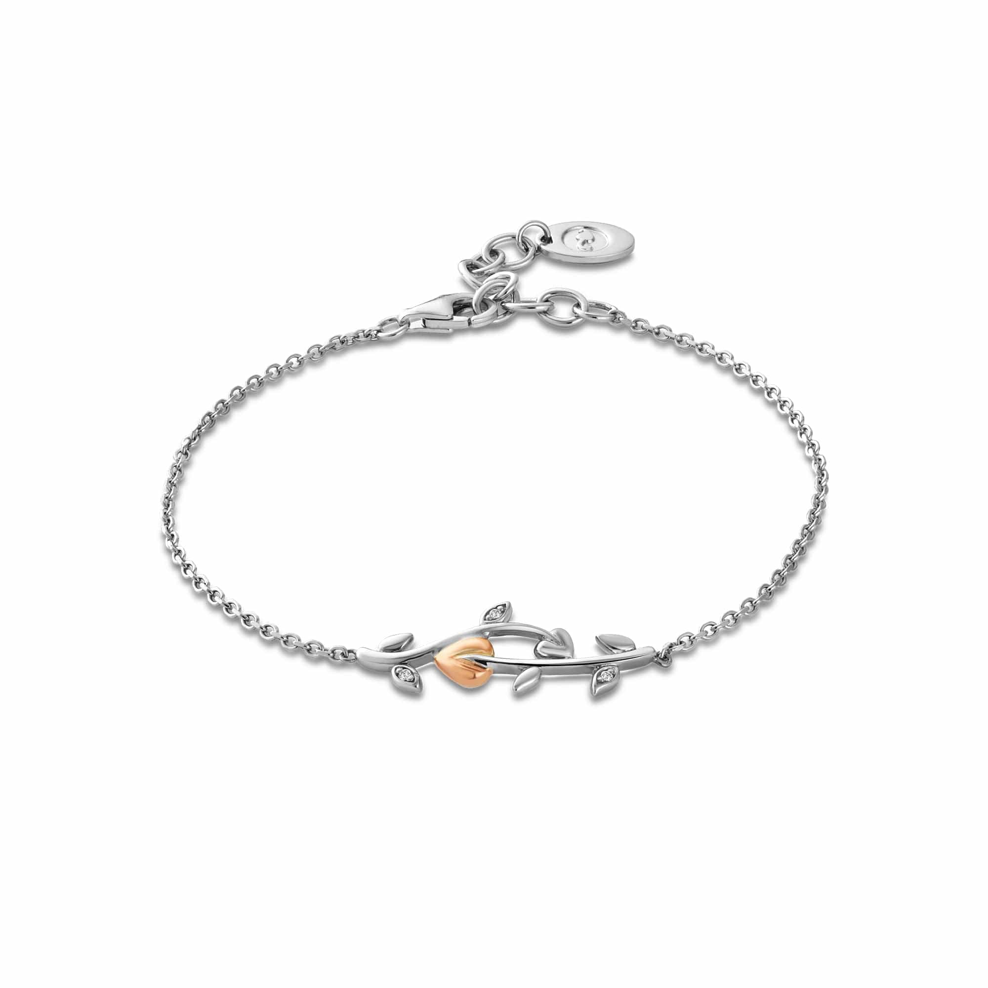 Clogau Tree of life vine topaz and sterling silver bracelet