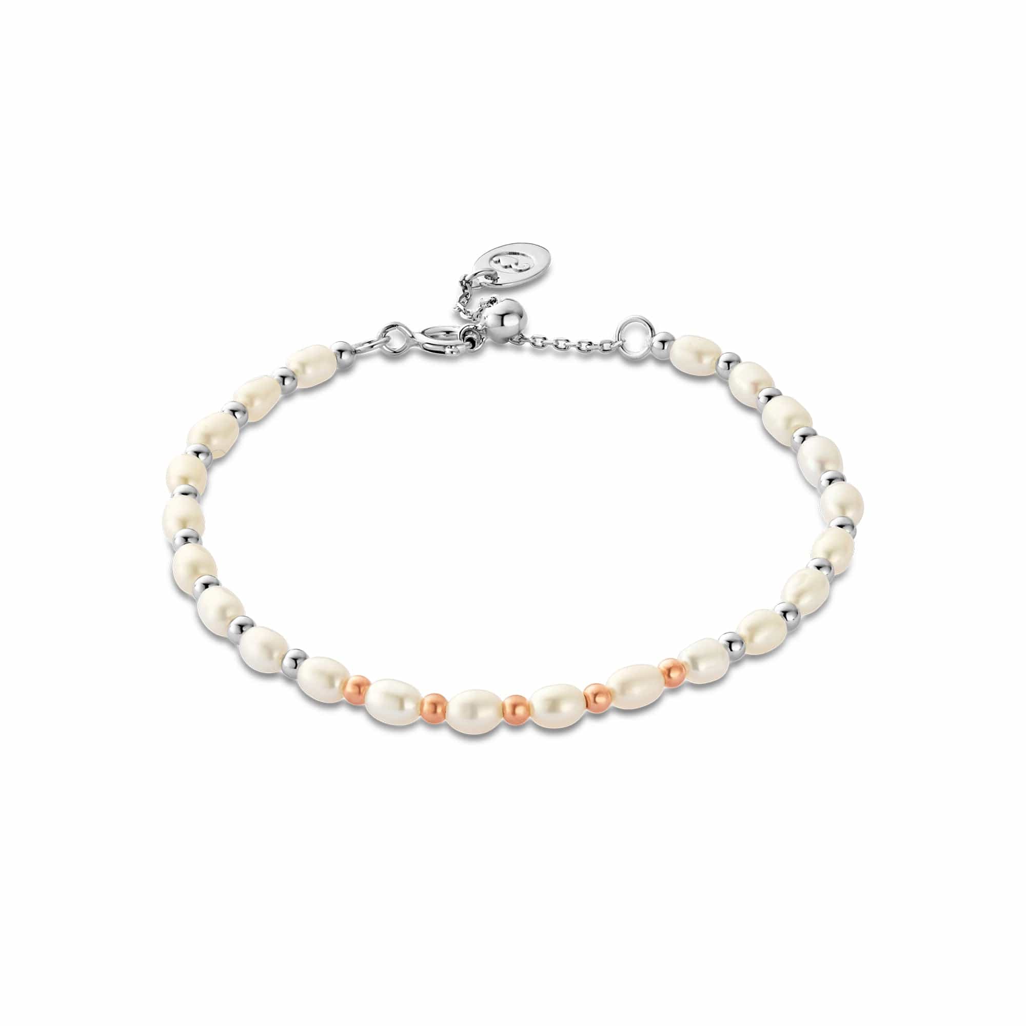 Clogau Natures Wonder Beachcomber Pearl sterling silver bracelet