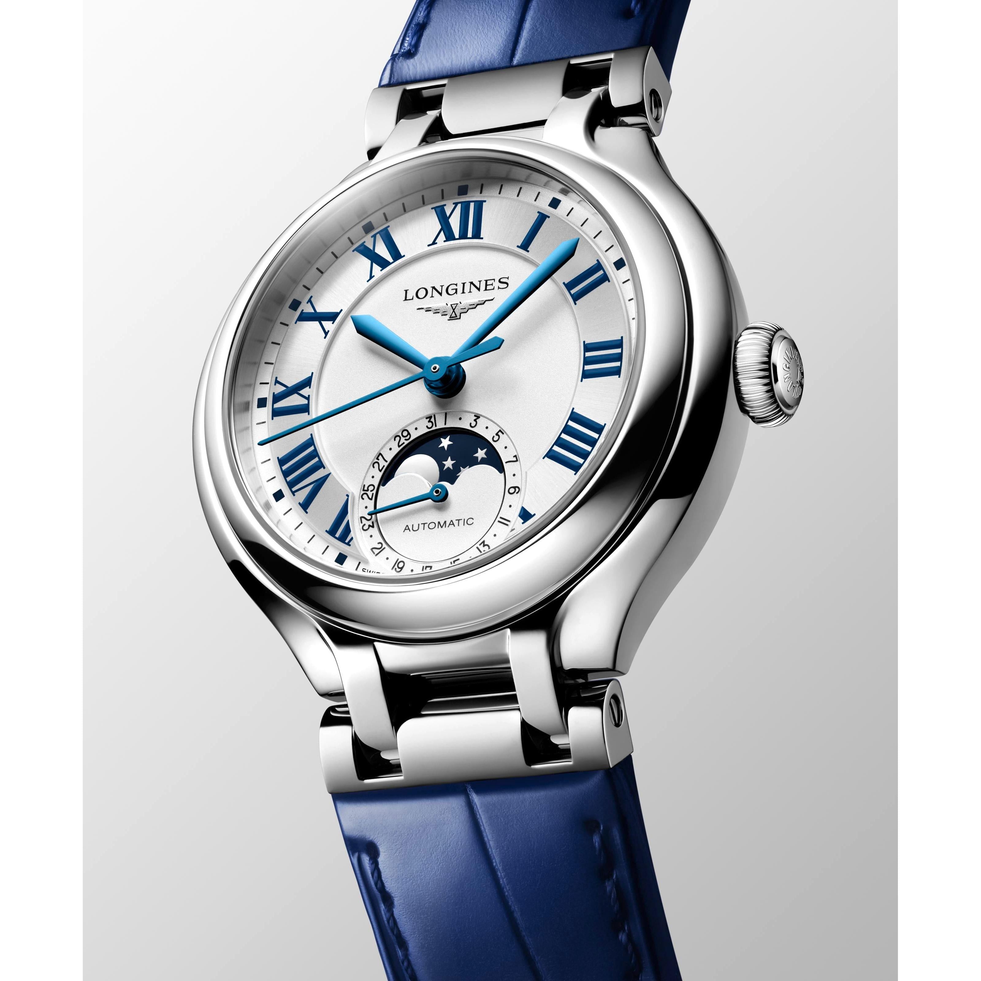 Primaluna moonpahse auto wht dia blu strp