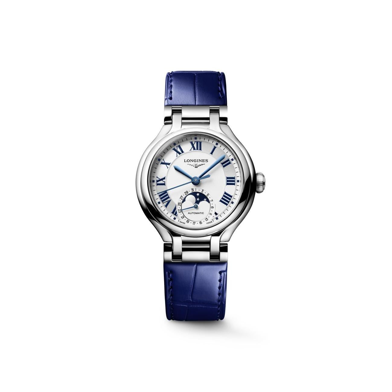 Primaluna moonpahse auto wht dia blu strp