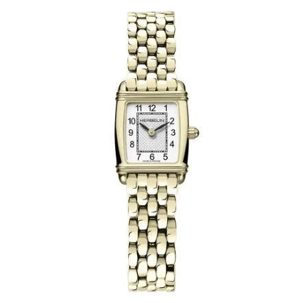 Herbelin Art Deco Tonneau quartz watch