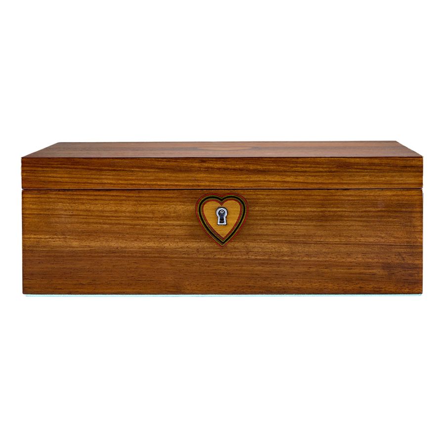 Wolf 1834 Ballet Mucical Jewellery Box- Sleeping Beauty Walnut Wood