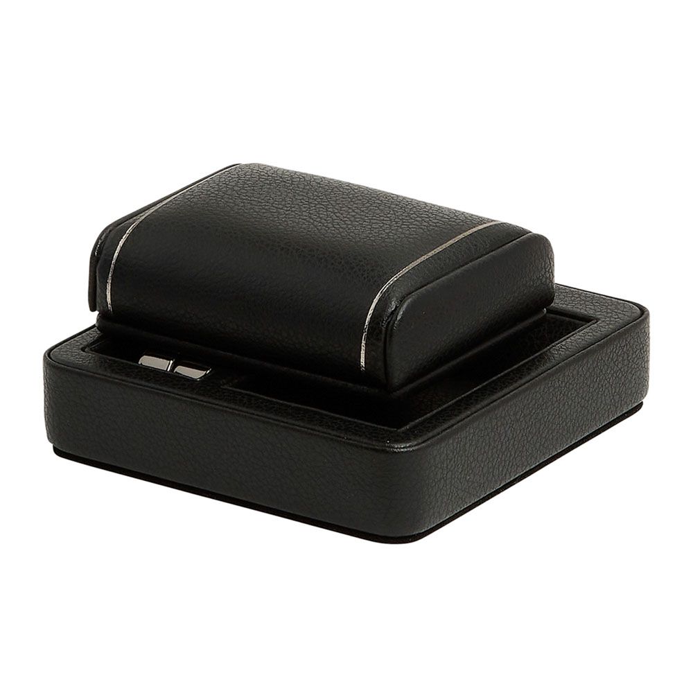 Wolf 1834- British Racing Single Travel Watch Stand- Black