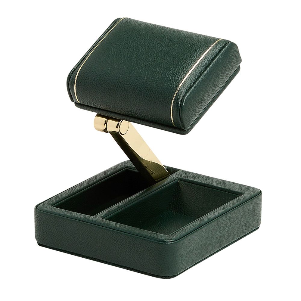 Wolf 1834- British Racing Single Travel Watch Stand- Green