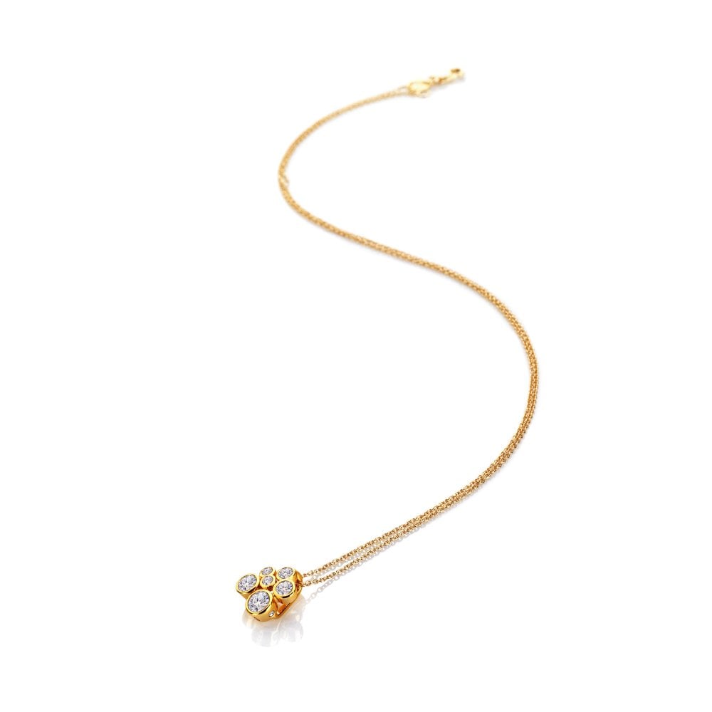 Hot Diamonds x Golden Edit Tender Cluster Pendant