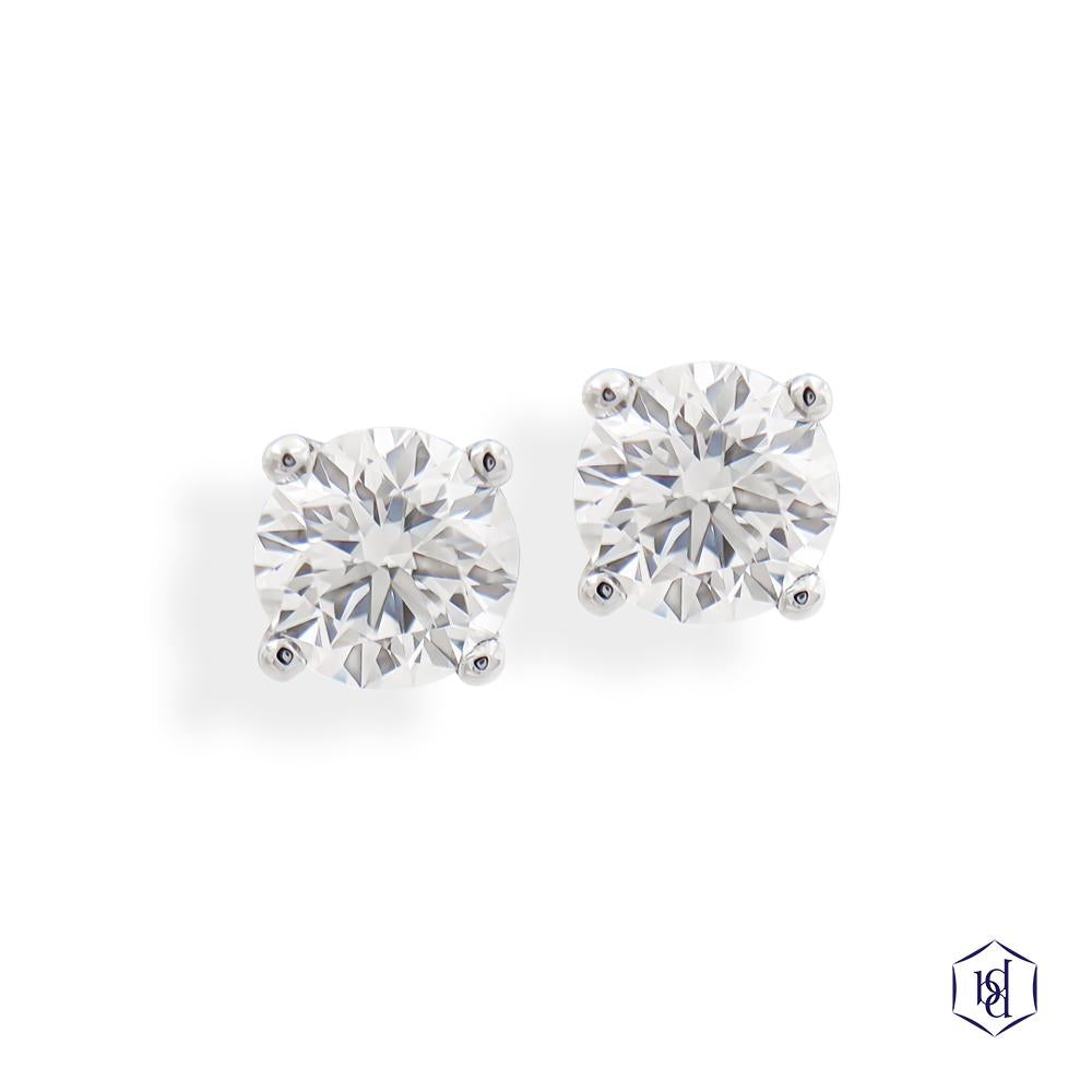 Platinum Windsor Classic Earring Range.