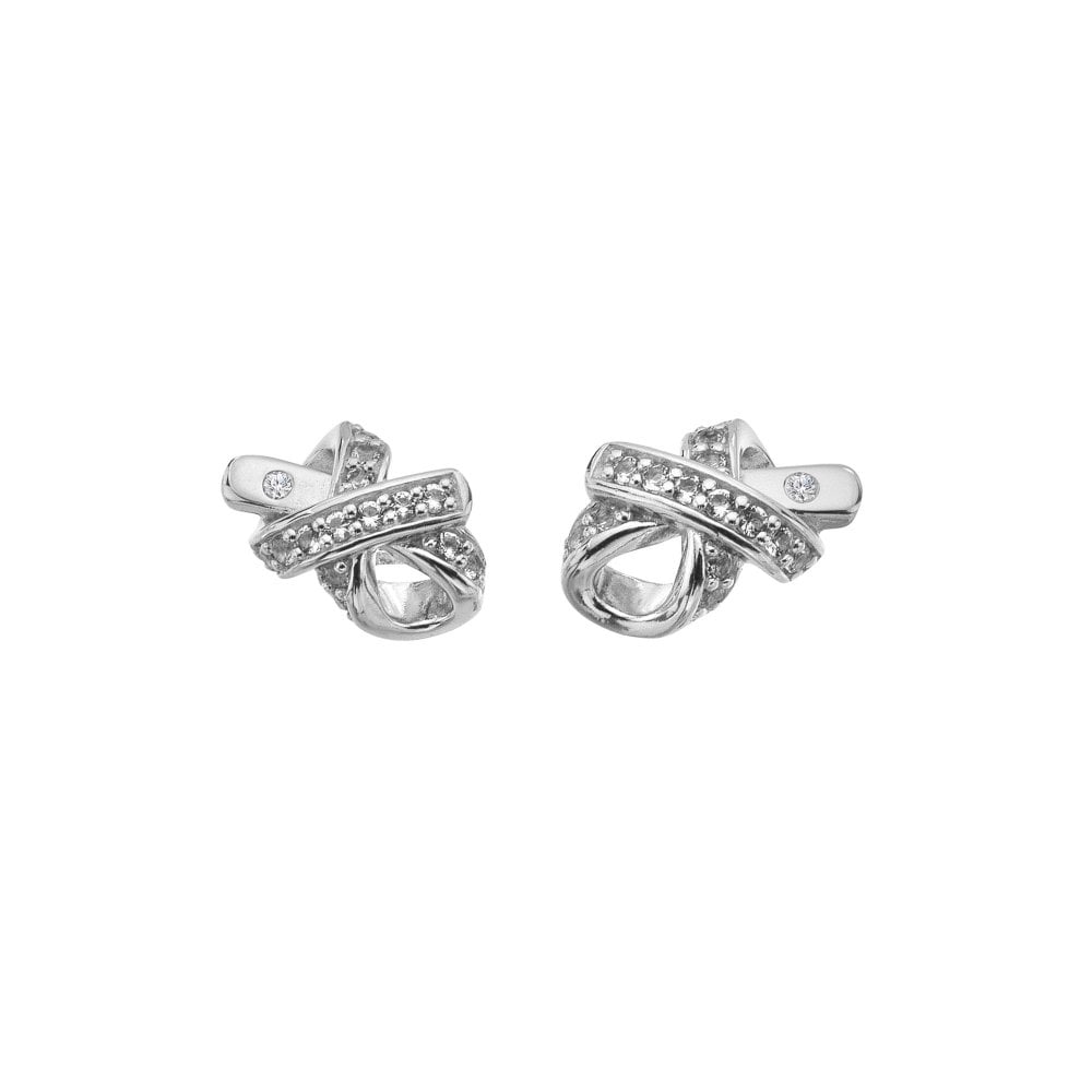 Hot Diamonds Silver Aurora Stud Earrings