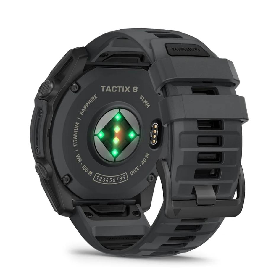 Garmin Tactix 8 51mm Amoled Cerakote Coating Smart Watch.