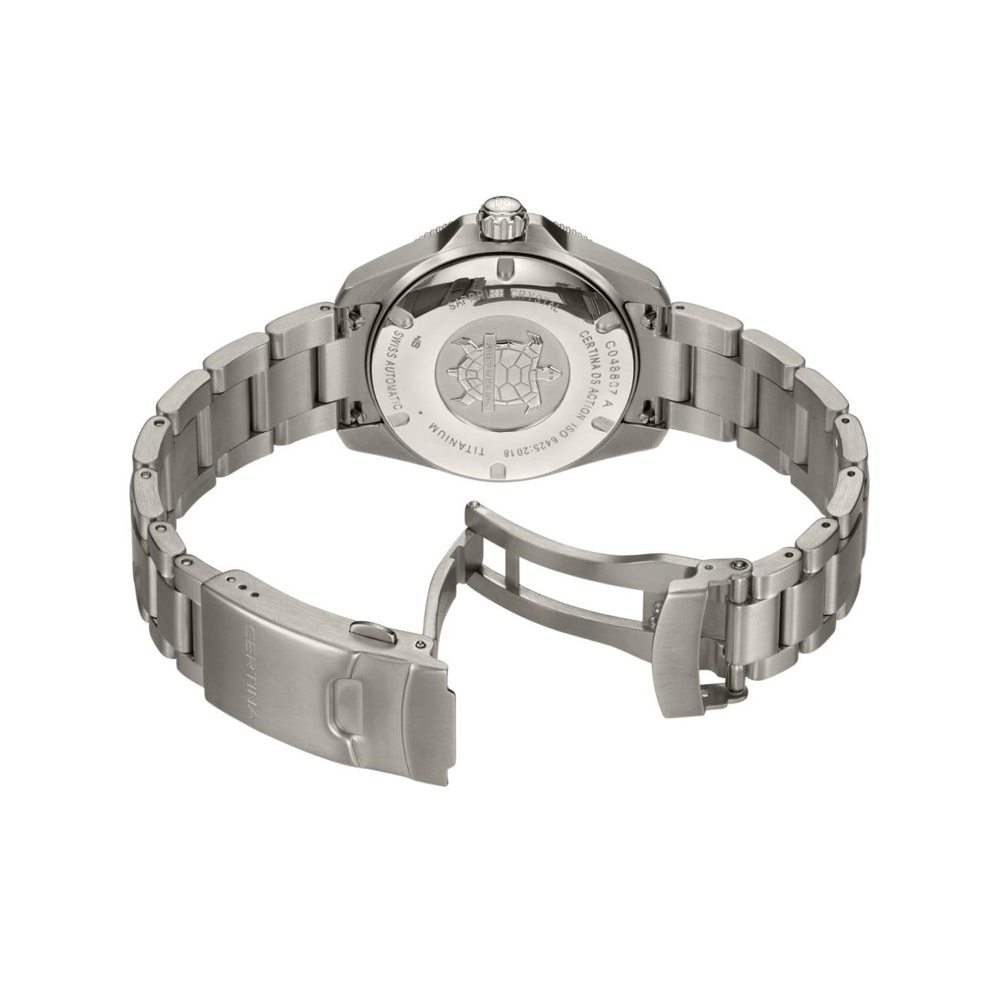 DS Action Diver 38mm Titanium Automatic Watch.
