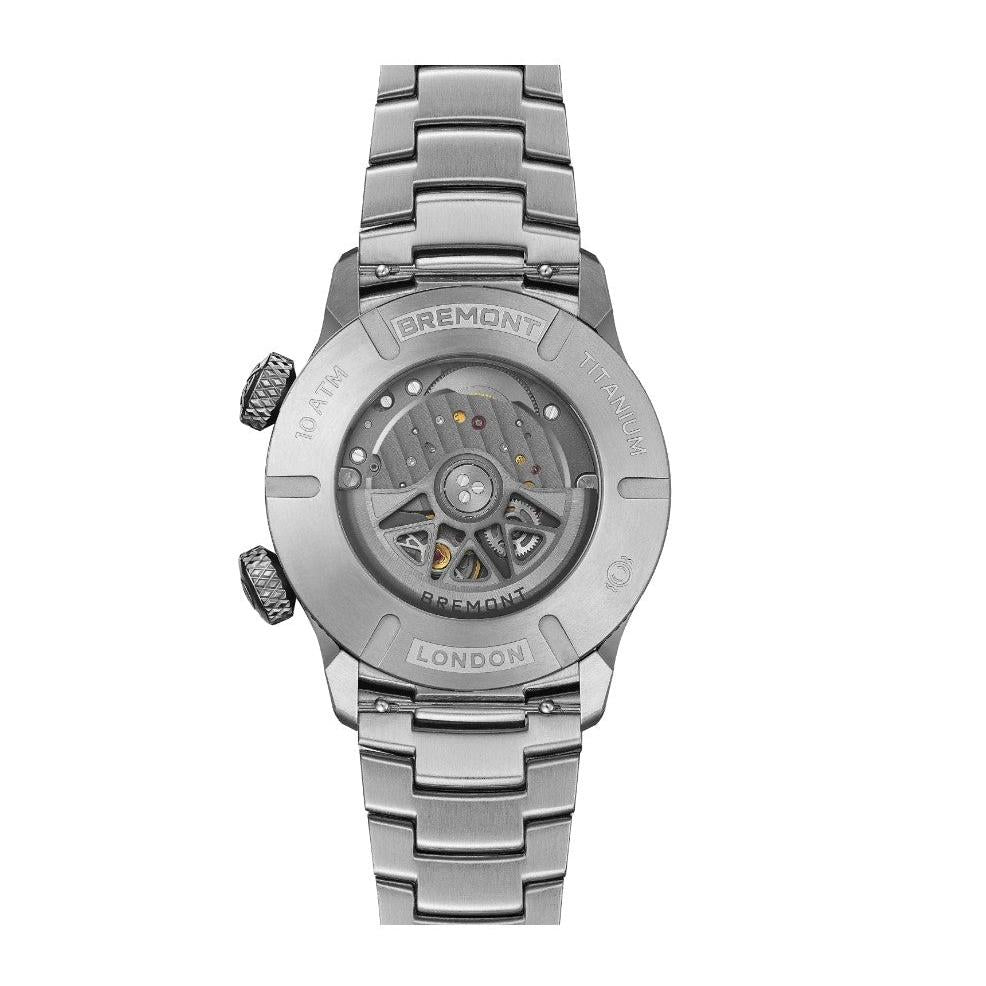 Altitude MB Meteor Automatic Watch. Blue Dial Blue Barrel Titanium Braclet.