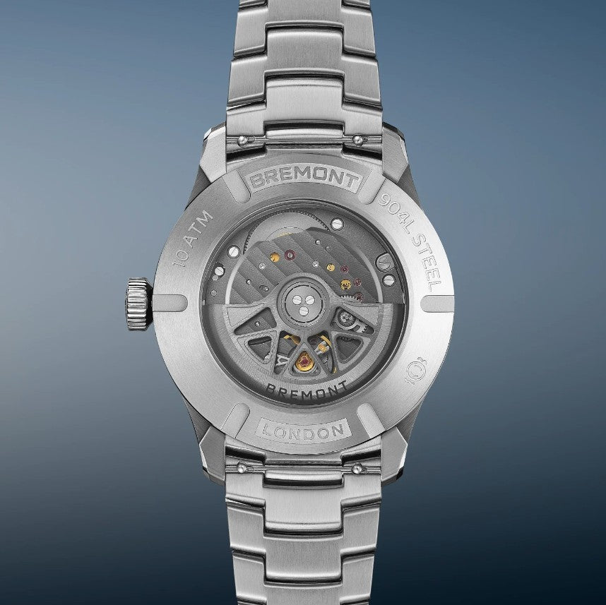 Altitude Automatic Watch. Blue Dial Stainless Steel Bracelet.