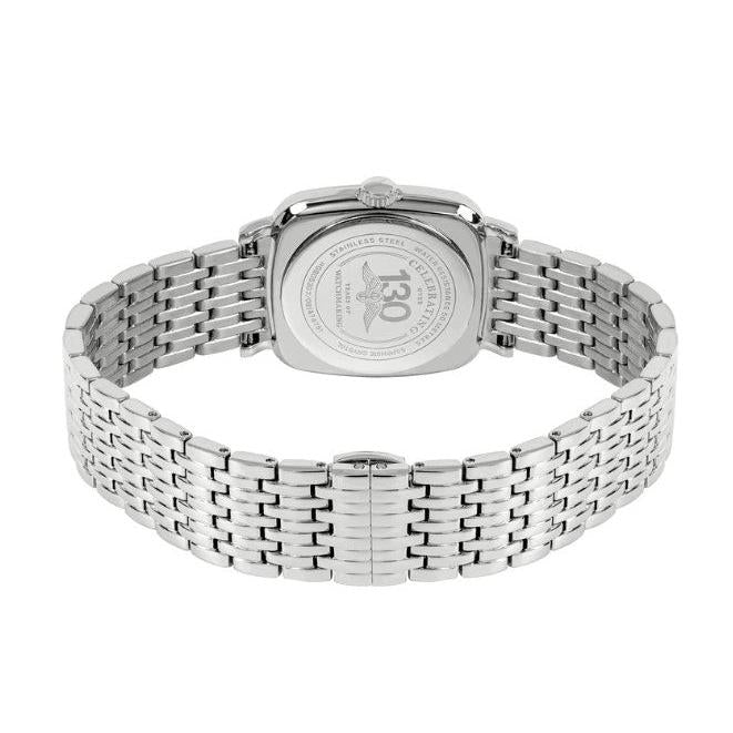 Rotary Heritage Astoria Quartz Watch. White Dial Stainless Steel Bracelet.