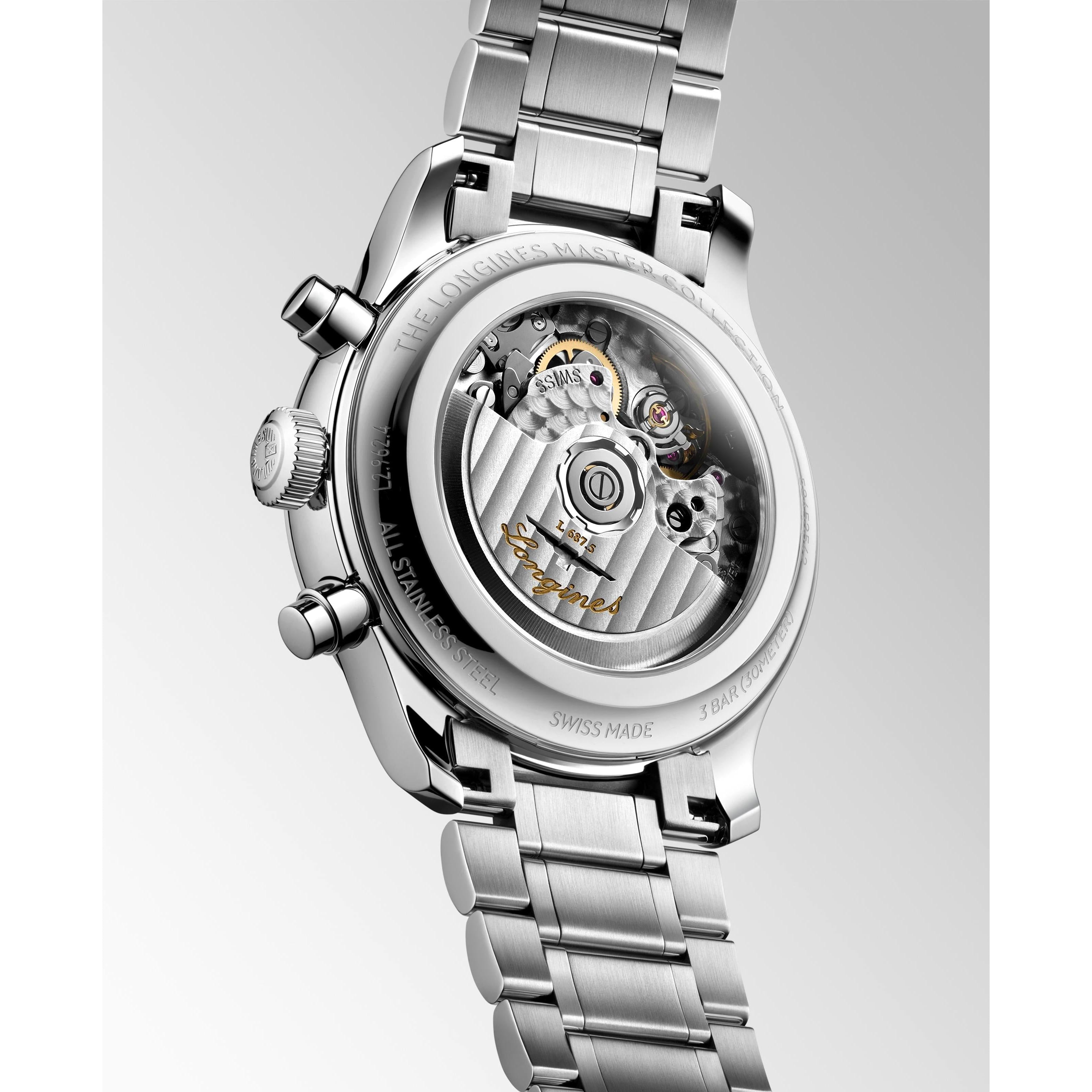 The Master Collection Chronograph Moonphase Automatic Watch.