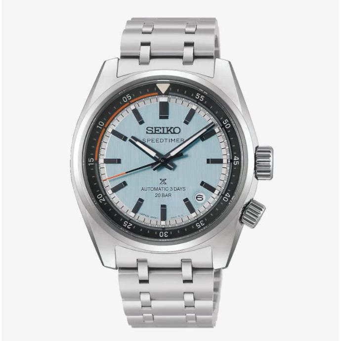 Prospex "Heritage Motoring" Countdown Speedtimer in Powder Blue Automatic Watch.