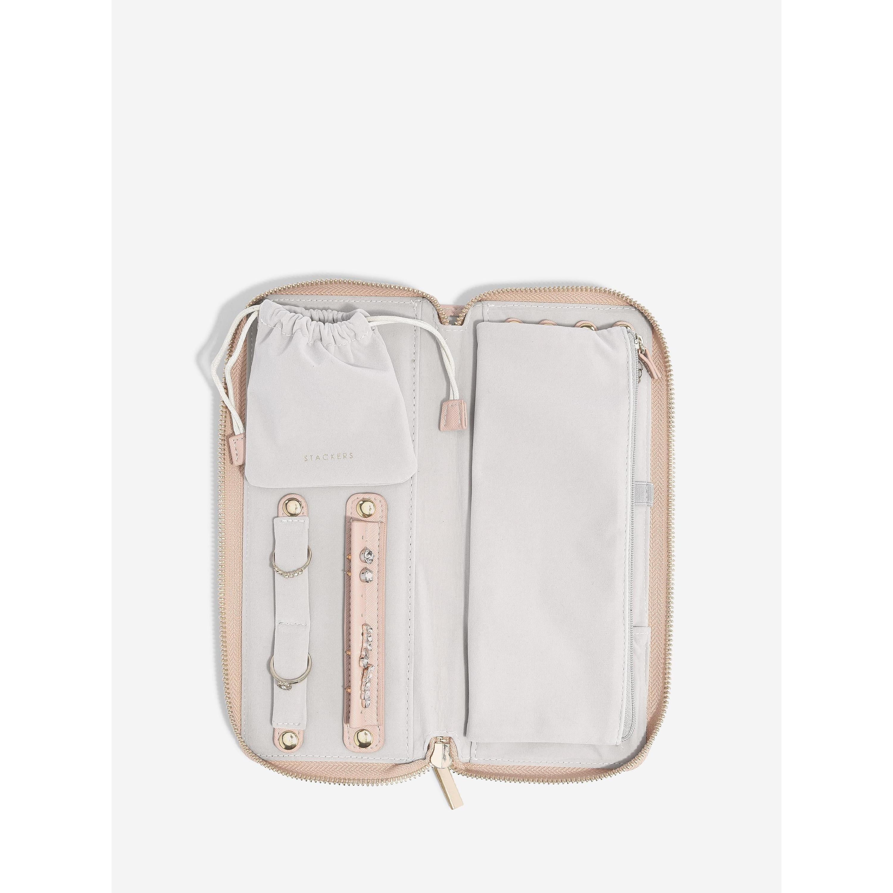 Stackers Jewellery Roll in Blush Pink