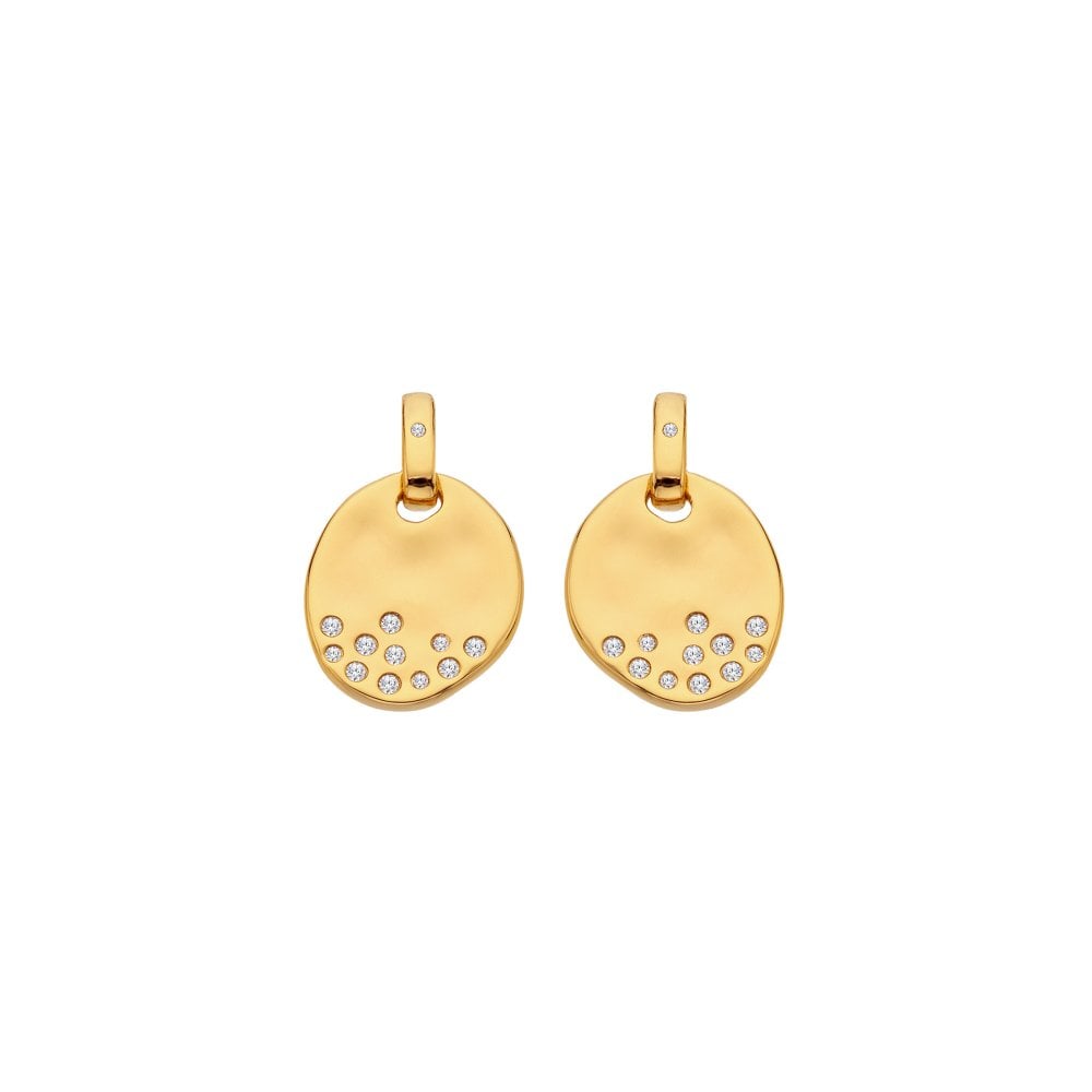 Hot Diamonds X Golden Edit Illuminate Drop Earrings