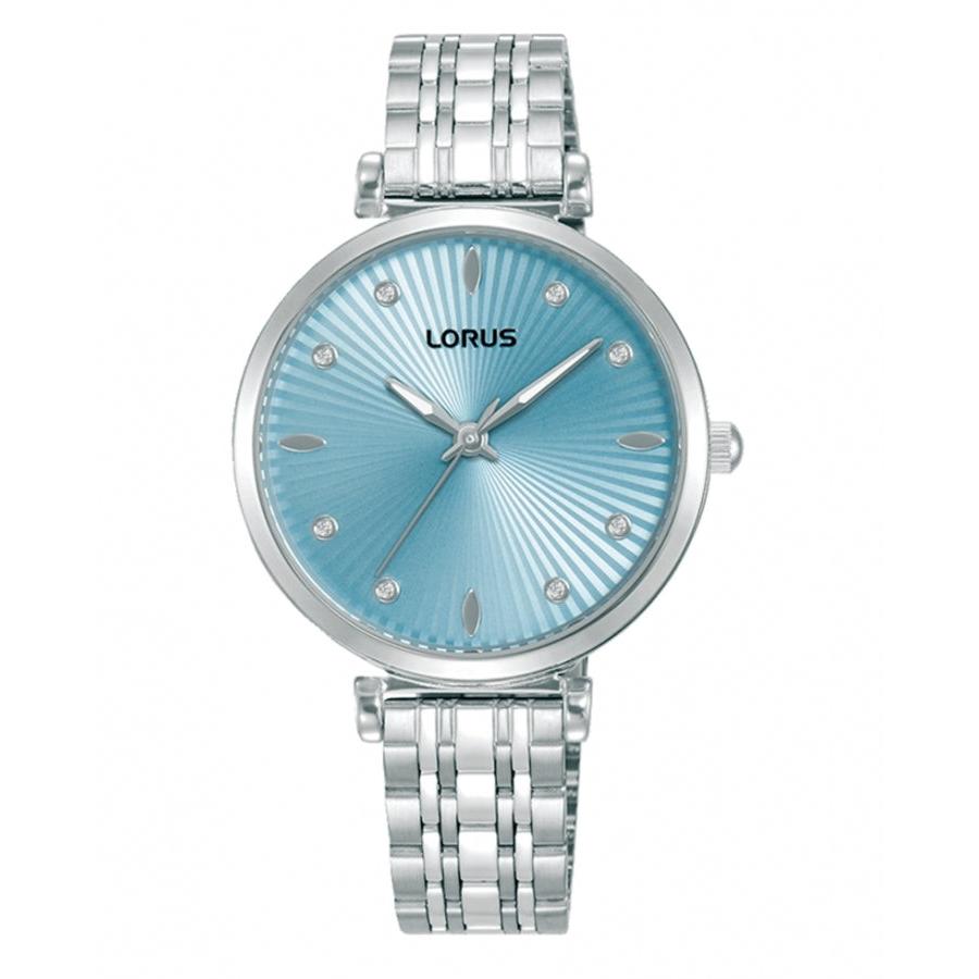 Lds light blue dial ss blet