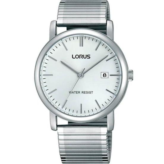 Lorus Gents stainless steel expanding strap watch