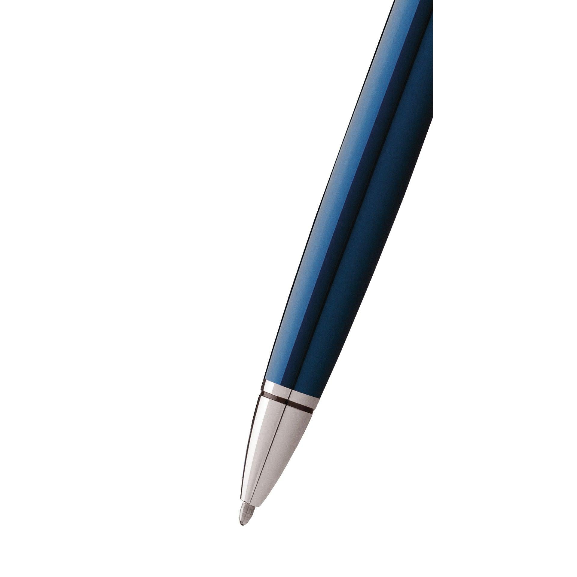 Coventry Blue Lacquer Ballppoint Pen