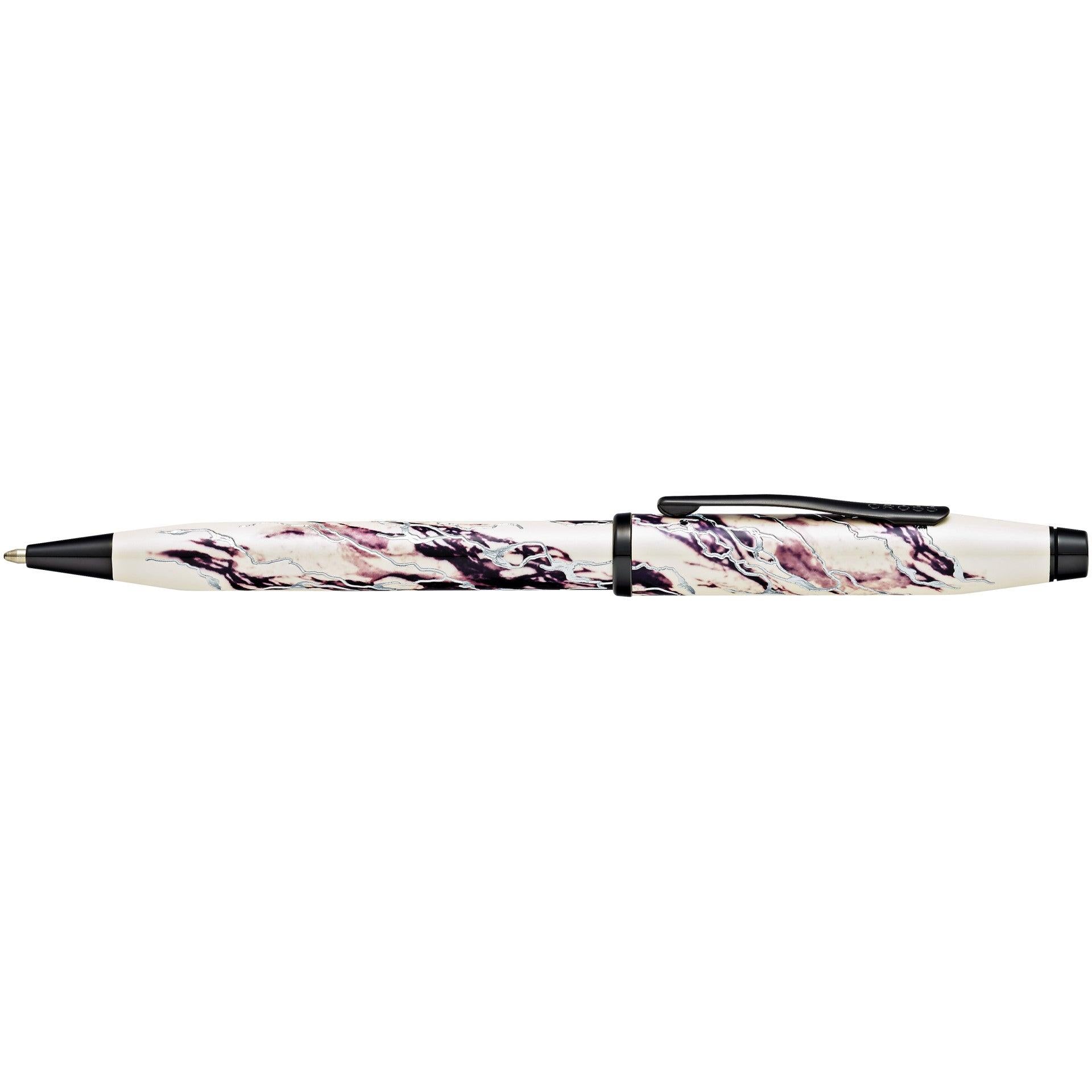 Wanderlust Everest with Chrome Plated Engravings and Polished Black PVD Appointments Ballpoint Pen