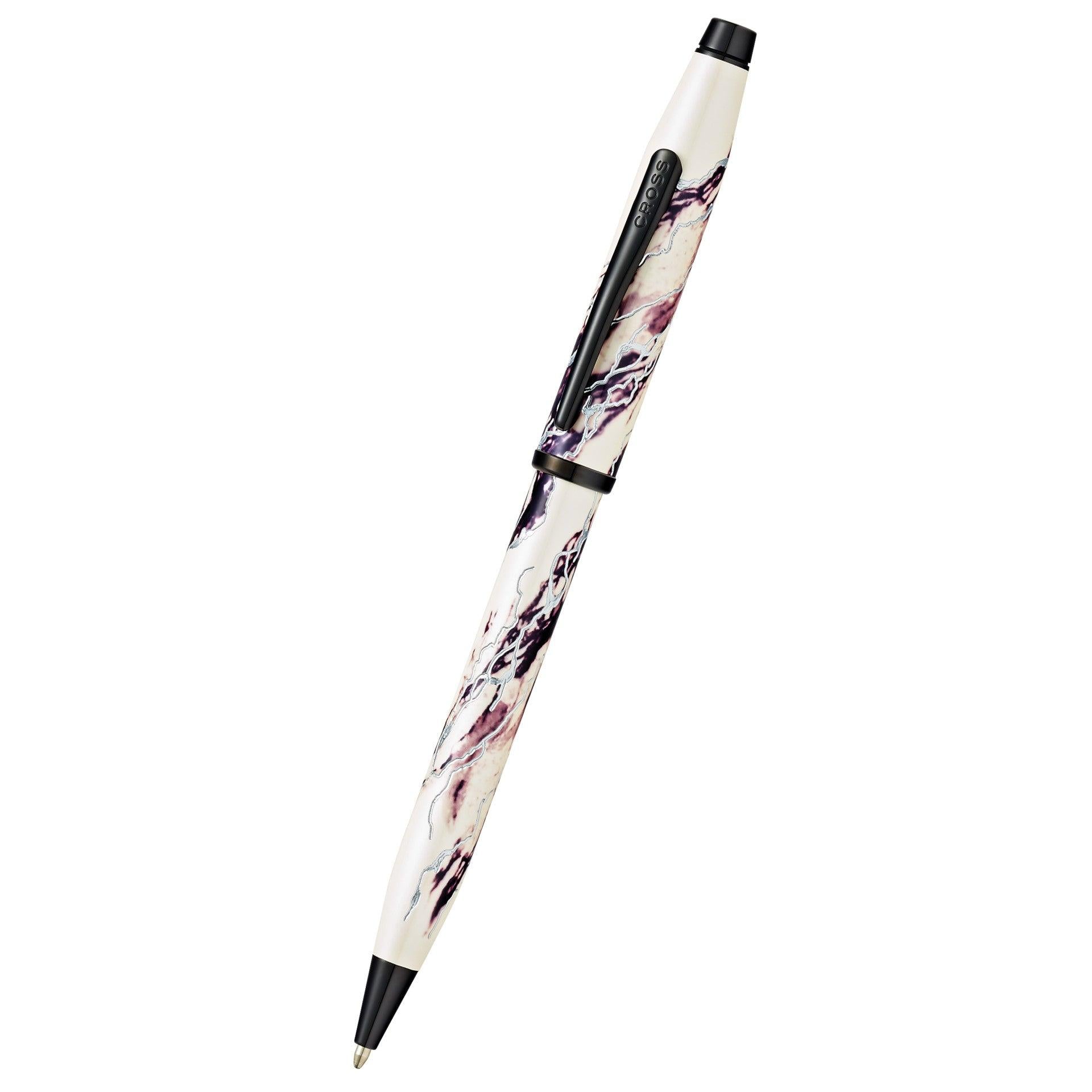 Wanderlust Everest with Chrome Plated Engravings and Polished Black PVD Appointments Ballpoint Pen