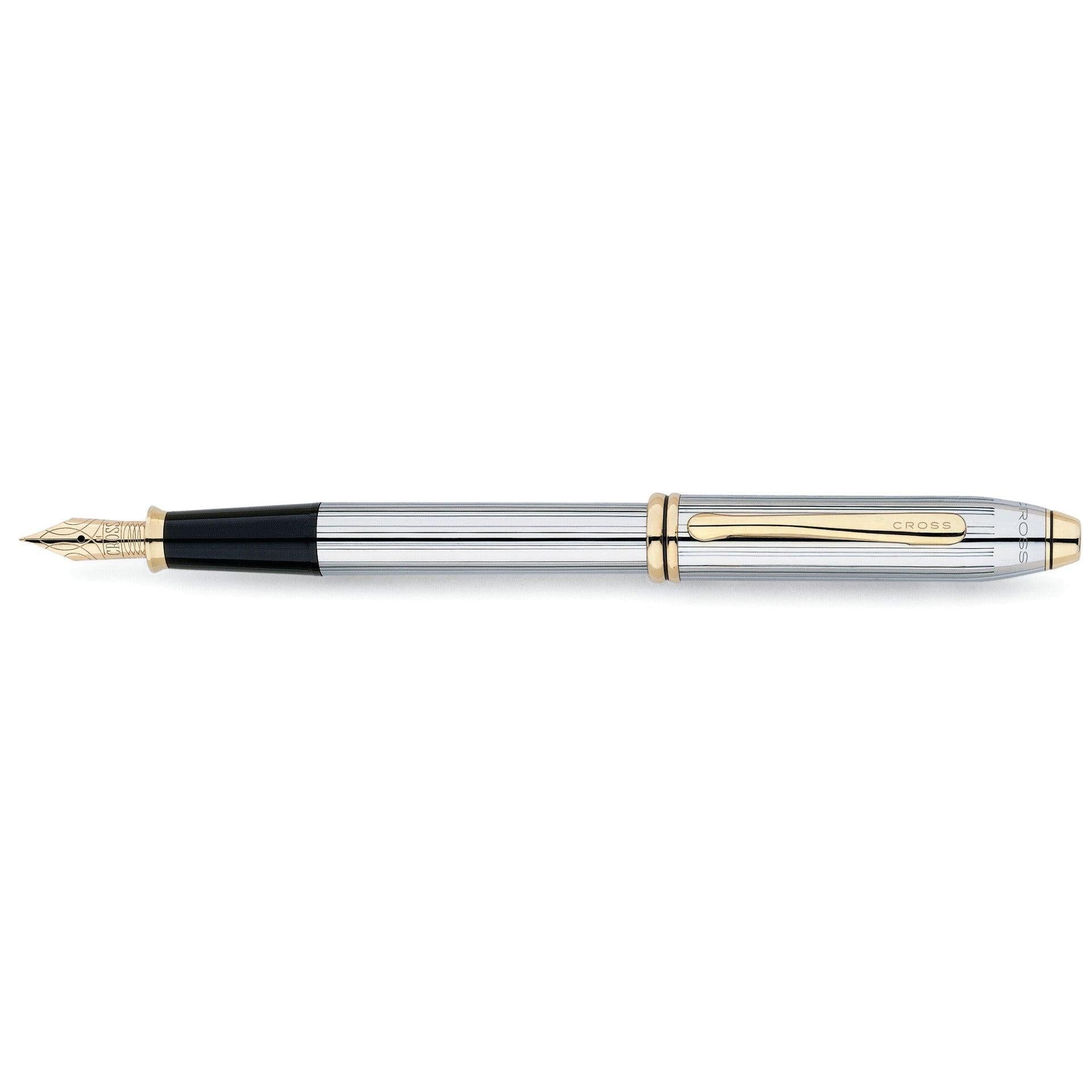 Townsend Medallist Polished Chrome with 23kt Gold Plated Appointmemts and 23kt Gold Plated Medium Ni