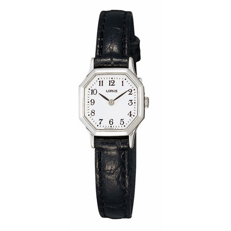 Lds blk strap Oct dial