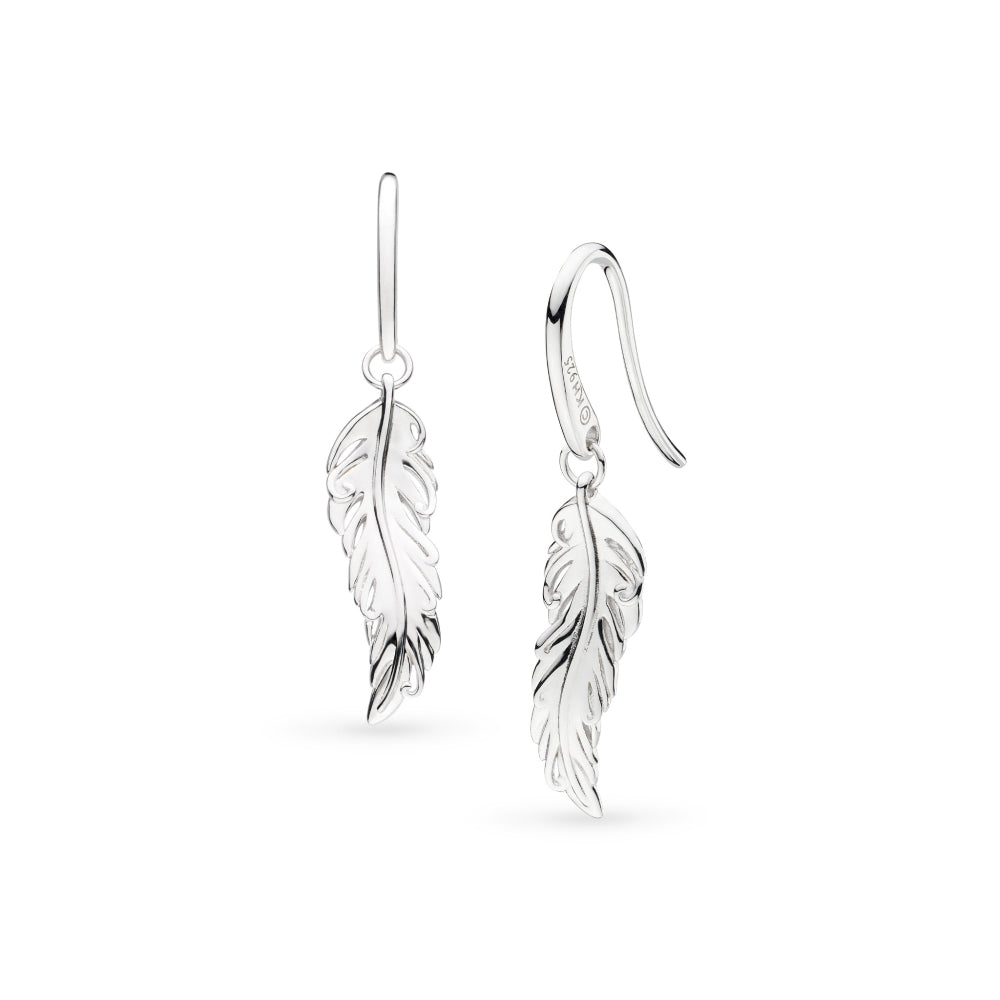 KH Feather Wisp Drop Earrings