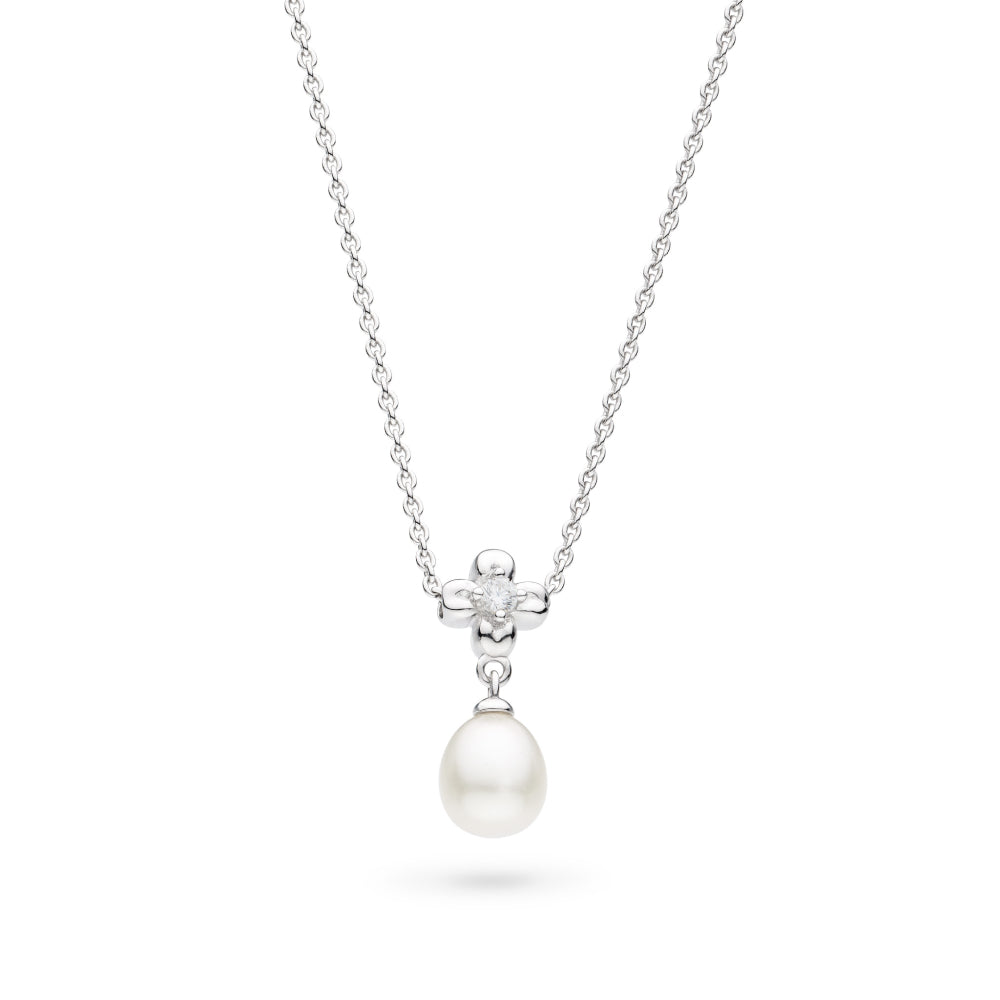 KH Blossom Flyte Honey Flower Pearl Necklace