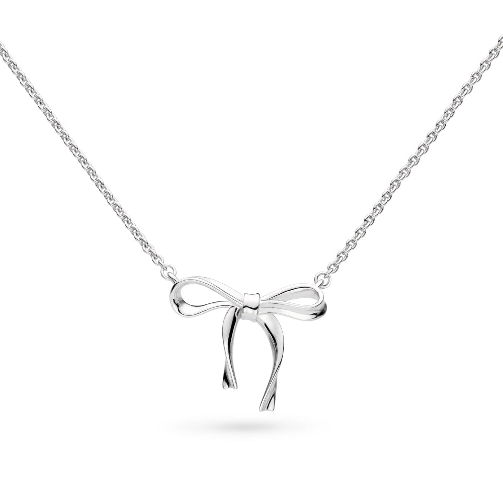 Serenity Ribbon Bow Necklace