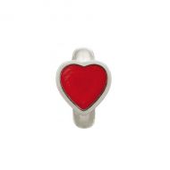 Red Enamel Heart