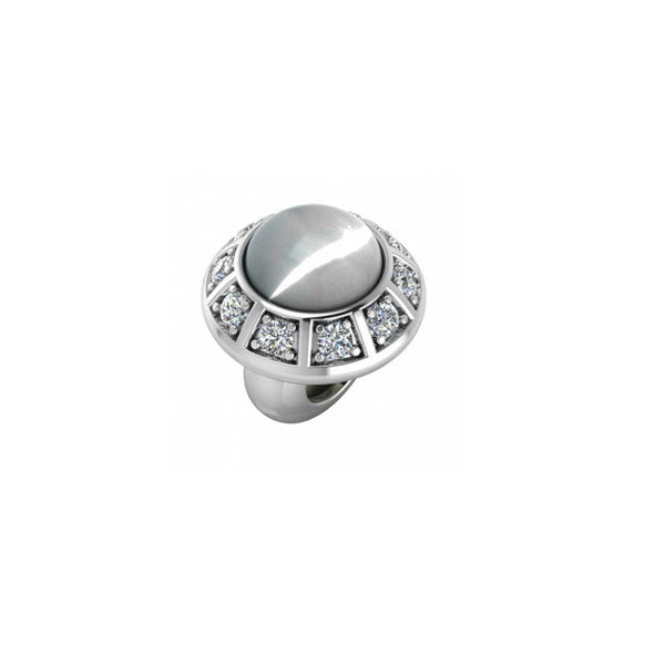 Grey Moon Ring