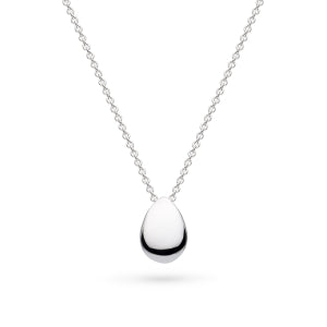 Coast Pebble Smooth rhodium coated 18" Necklace