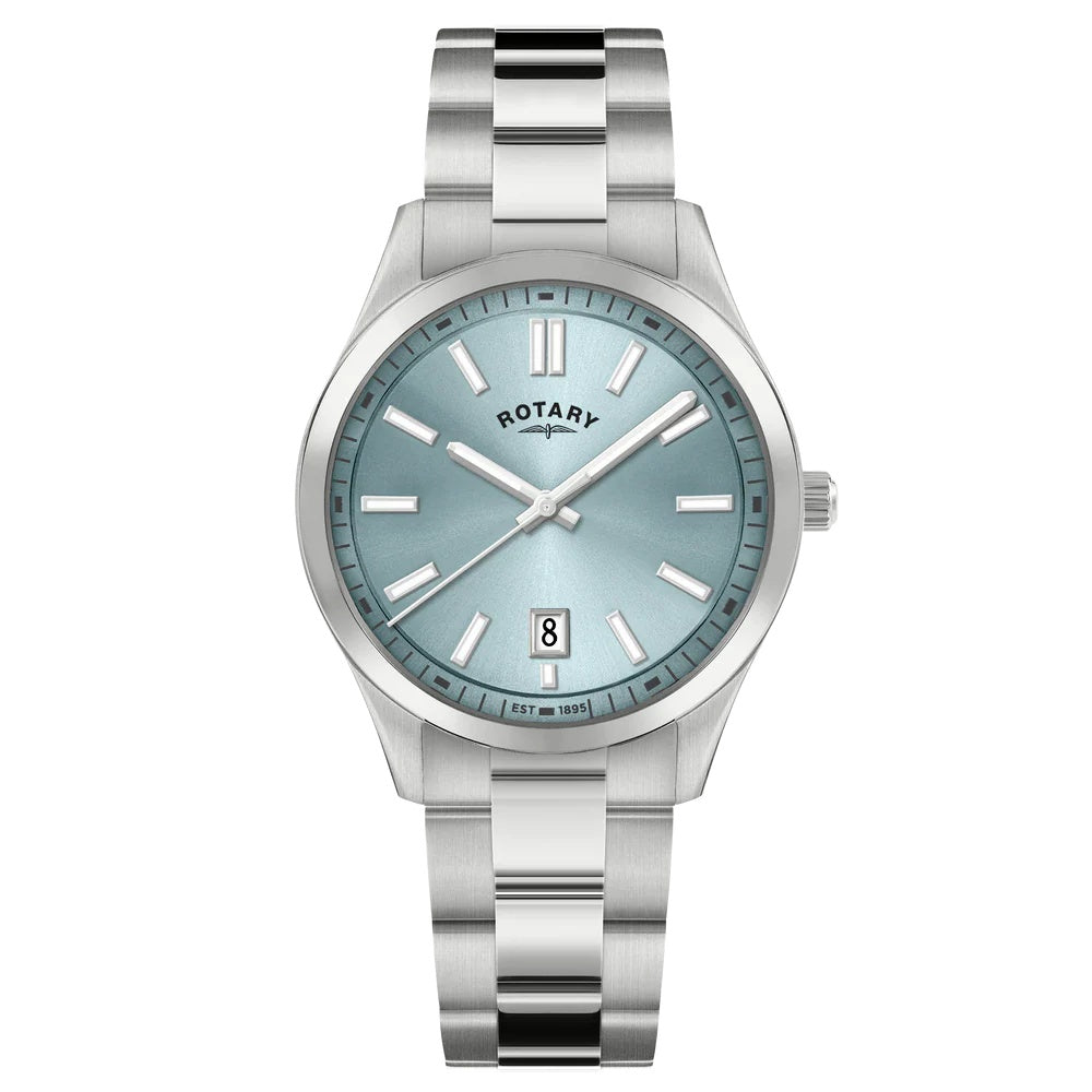Heritage Pale Blue dial Stainless steel bracelet watch