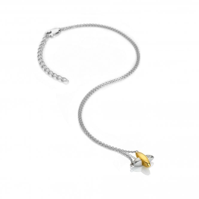 Coupled Two Tone Necklace
