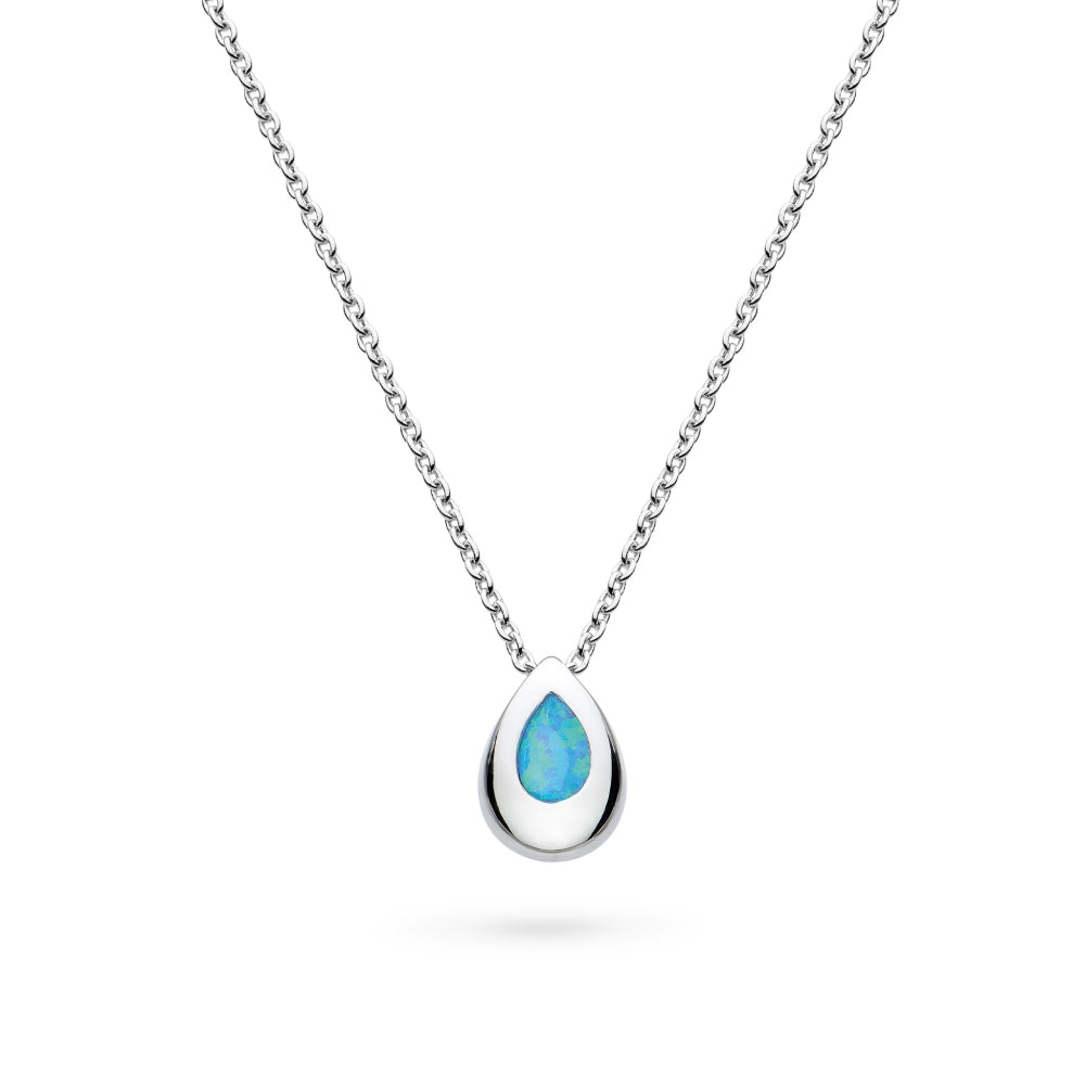 Coast Pebble Blue Opal Necklace