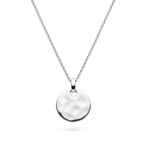 Mirage Reflect Round Disc Necklace