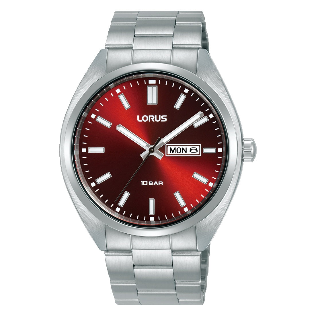 Red Dial & Leather ‘Timeless Sophistication’