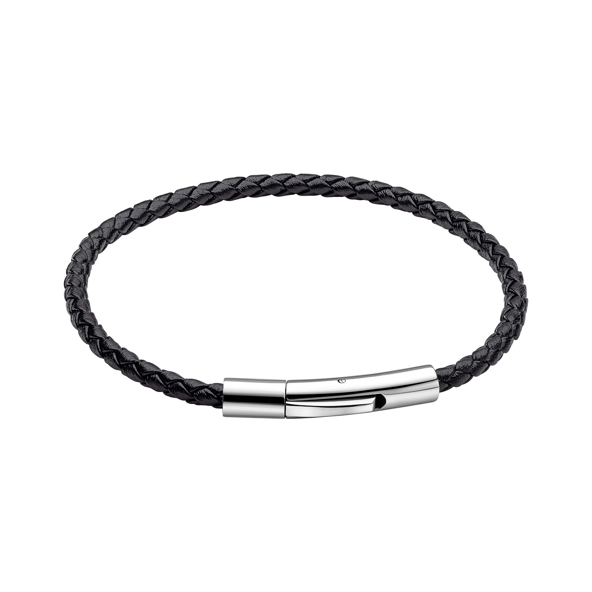 FB Smaller Fit Leather Woven Leather Bracelet