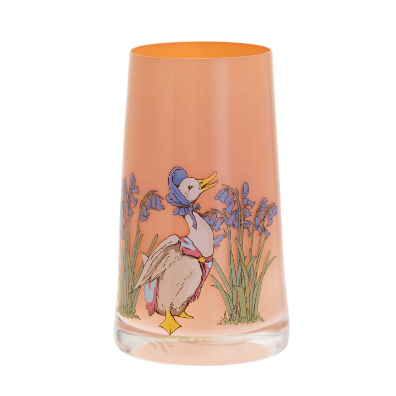 Beatrix Potter Tapered Vase - Jemima Puddle-Duck