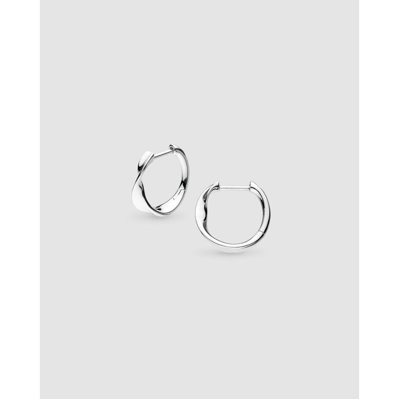 Serenity Curve Hoop Earrings