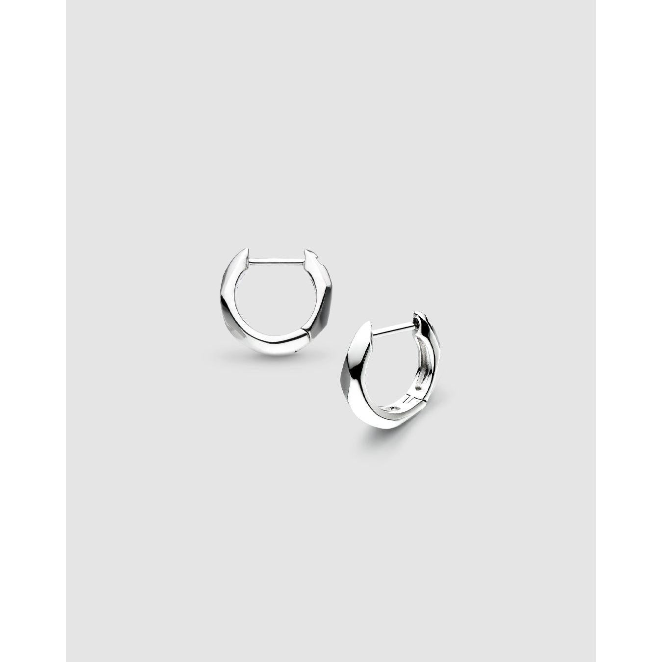 Glint Geo Hoop Earrings