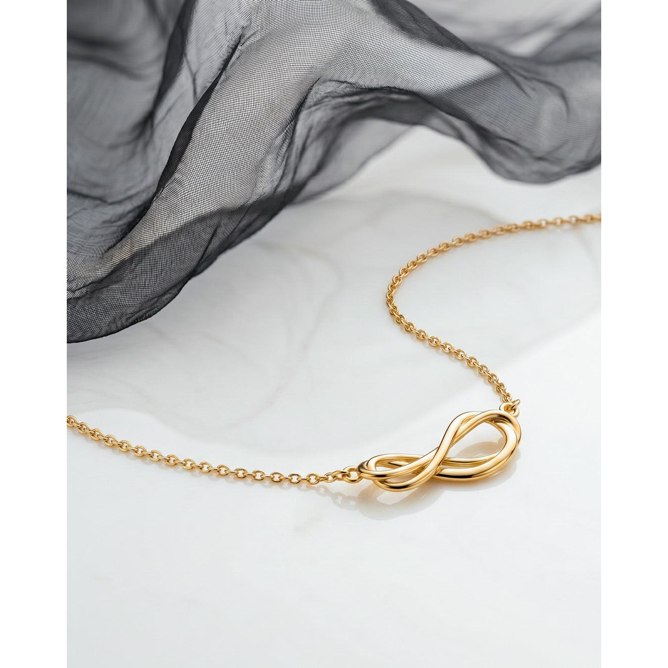 Infinity Mini Golden Necklet